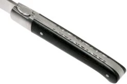 Laguiole En Aubrac Sauveterre 9 Cm Guillochees De Madera De ébano, Cuchillo De Caballero -Cuchillos Tienda de ventas AULSAUV EB GUI 07 laguiole en aubrac