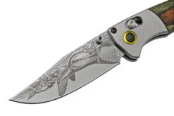 Benchmade Mini Crooked River Mallard Limited Edition Artist Series 15085-2203, Navaja De Caza, Casey Underwood Diseño -Cuchillos Tienda de ventas BE15085 2203 03 benchmade