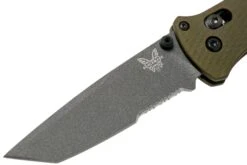 Benchmade Bailout Aluminio 537SGY-1 Navaja Dentada -Cuchillos Tienda de ventas BE537SGY 1 03 benchmade