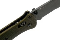 Benchmade Bailout Aluminio 537SGY-1 Navaja Dentada -Cuchillos Tienda de ventas BE537SGY 1 05 benchmade
