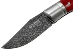 Böker Boxer 111025DAM Damast, Micarta Cuchillo De Caballero, Raphael Durand Design -Cuchillos Tienda de ventas BO111025DAM 03 boker