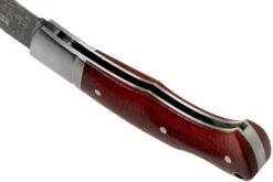 Böker Boxer 111025DAM Damast, Micarta Cuchillo De Caballero, Raphael Durand Design -Cuchillos Tienda de ventas BO111025DAM 05 boker