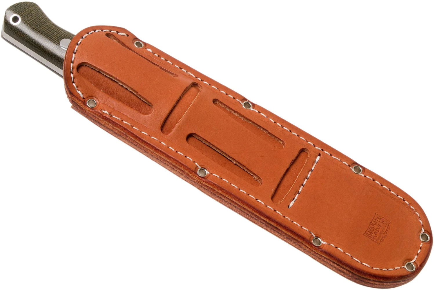 Bark River Bravo 1.5 A2 Green Canvas Micarta Cuchillo De Exterior 9 Bark River Bravo 1.5 A2 Green Canvas Micarta Cuchillo De Exterior - Imagen 7