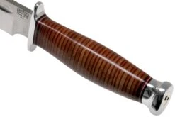 Bark River Teddy A2 Stacked Leather, Double Quillion Cuchillo De Exterior -Cuchillos Tienda de ventas BRK08 114SLDQ 05 bark river knives