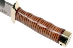 Bark River MACV-SOG Recondo Bowie CPM-154, Stacked Leather -Cuchillos Tienda de ventas BRK10 156SDL 04 bark river