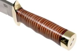 Bark River MACV-SOG Recondo Bowie CPM-154, Stacked Leather -Cuchillos Tienda de ventas BRK10 156SDL 05 bark river