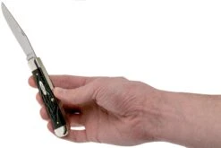 Case Trapper Rough Black Synthetic, 18221, 6254 SS Navaja -Cuchillos Tienda de ventas CE18221 05 case