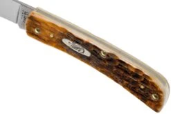 Case Sod Buster Jr Amber Jigged Bone, 30092, 6137 CV Navaja -Cuchillos Tienda de ventas CE30092 07 case