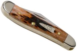 Case Peanut Brown Bone, Peach Seed Jig, 42656, 6220 SS Navaja -Cuchillos Tienda de ventas CE42656 04 case