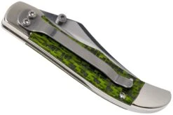 Case Kickstart Mid Folding Hunter Green & Black Carbon Fibre-G10 Weave Smooth, 50711, 101265AC SS Navaja -Cuchillos Tienda de ventas CE50711 04 case