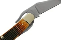 Case RussLock 52850 Rogers Corn Cob Jig Antique Bone, Navaja -Cuchillos Tienda de ventas CE52850 05 case