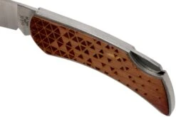 Case X Woodchuck Executive Lockback Brushed Stainless, Triangles, 64321, M1300L SS Navaja -Cuchillos Tienda de ventas CE64321 06 case knives