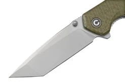 Civivi Brazen C2023F Tanto, Green Coarse Micarta Navaja -Cuchillos Tienda de ventas CIC2023F 03 civivi