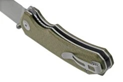 Civivi Brazen C2023F Tanto, Green Coarse Micarta Navaja -Cuchillos Tienda de ventas CIC2023F 04 civivi