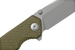 Civivi Brazen C2023F Tanto, Green Coarse Micarta Navaja -Cuchillos Tienda de ventas CIC2023F 05 civivi