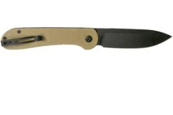 Civivi Elementum Button Lock C2103B Black, Olive Micarta Navaja -Cuchillos Tienda de ventas CIC2103B 02 civivi