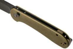 Civivi Elementum Button Lock C2103B Black, Olive Micarta Navaja -Cuchillos Tienda de ventas CIC2103B 07 civivi