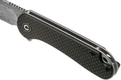 Civivi Elementum C907DS Damascus, Carbon Fibre & Black G10 Navaja -Cuchillos Tienda de ventas CIC907DS 07 civivi