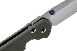Chris Reeve Sebenza 31 Small Plain S31-1000 Navaja Para Zurdos -Cuchillos Tienda de ventas CRS31 1001 06 chrisreeve
