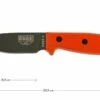 ESEE Model 3 OD Blade, Orange Handle 3P-KO-OD Cuchillo De Supervivencia Sin Funda -Cuchillos Tienda de ventas EE ESEE 3P KO OD 01 esee knives model 3 oranje ee esee 3p ko od d1