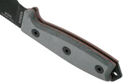 ESEE Model 3 Serrated, Grey Handle 3S Con Funda + Clip -Cuchillos Tienda de ventas EE ESEE 3S 04 esee knives