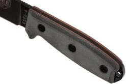 ESEE Model 4 Black Blade, Grey Handle 4P-MB Con Funda Coyote + Clip Y MOLLE-back -Cuchillos Tienda de ventas EE ESEE 4P MB 05 esee knives ee esee 4p mb 05