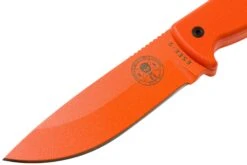 ESEE Model 5 Orange 5POROR G10 Cuchillo De Supervivencia Con Funda De Kydex + Clip Para Cinturón -Cuchillos Tienda de ventas EE ESEE 5POROR 03 esee knives