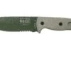 ESEE Model 5 Serrated OD-green Blade 5S-OD Con Funda Kydex + Clip De Cinturón -Cuchillos Tienda de ventas EE ESEE 5S OD 01 esee knives v201901