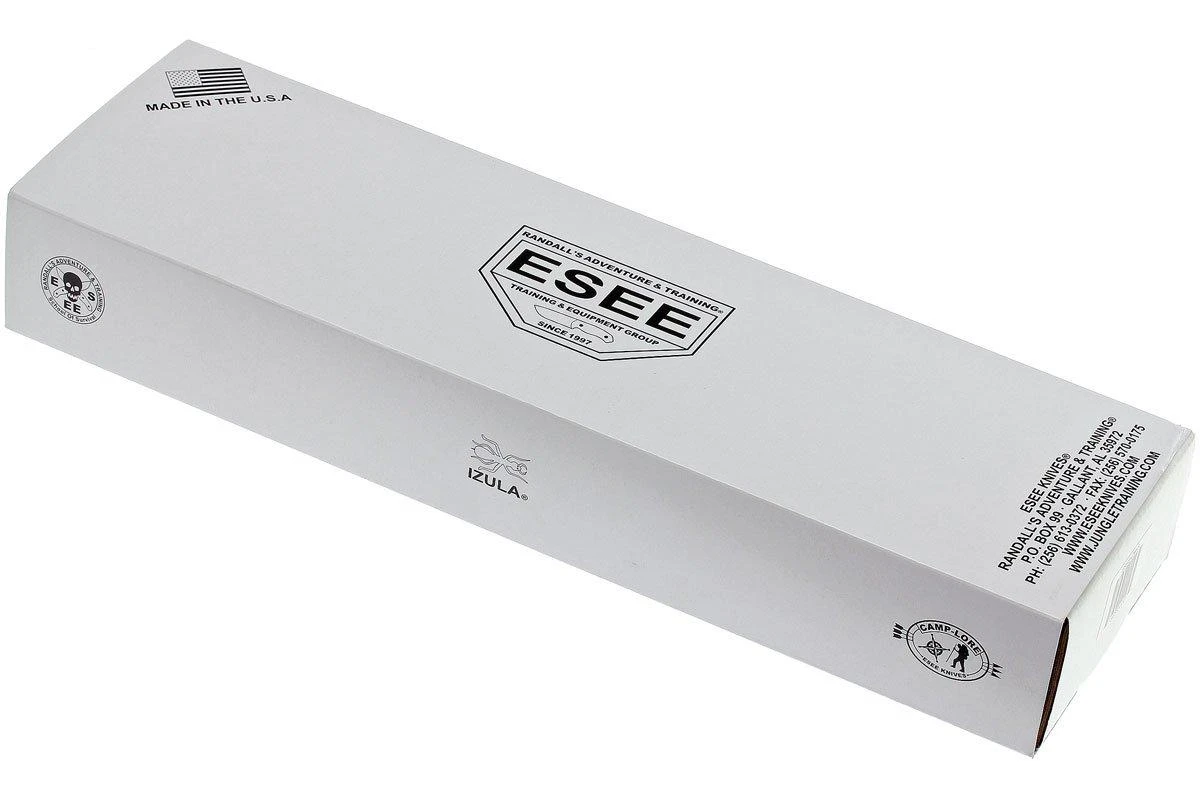 ESEE Model CM6 Black, Cuchillo De Supervivencia Con Funda Kydex + Clip De Cinturón 10 ESEE Model CM6 Black, Cuchillo De Supervivencia Con Funda Kydex + Clip De Cinturón - Imagen 8