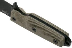 EKA RTG1 Black Blade, Canvas Micarta Cuchillo De Supervivencia -Cuchillos Tienda de ventas EK 50020 04 eka