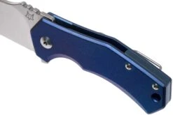 Fox Knives Italicus FX-540TIBL Blue Titanium Navaja, Antonio Di Gennaro Design -Cuchillos Tienda de ventas FOFX 540TIBL 07 fox knives