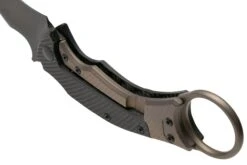 Fox Knives Black Bird FX-591TICBR Cuchillo Karambit, Diseño Bastinelli -Cuchillos Tienda de ventas FOFX 591TICBR 05 foxknives