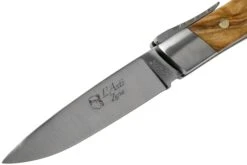 Fontenille Pataud Corsican L' Antò AZO Madera De Olivo Navaja -Cuchillos Tienda de ventas FPAZO 03 fontenille pataud