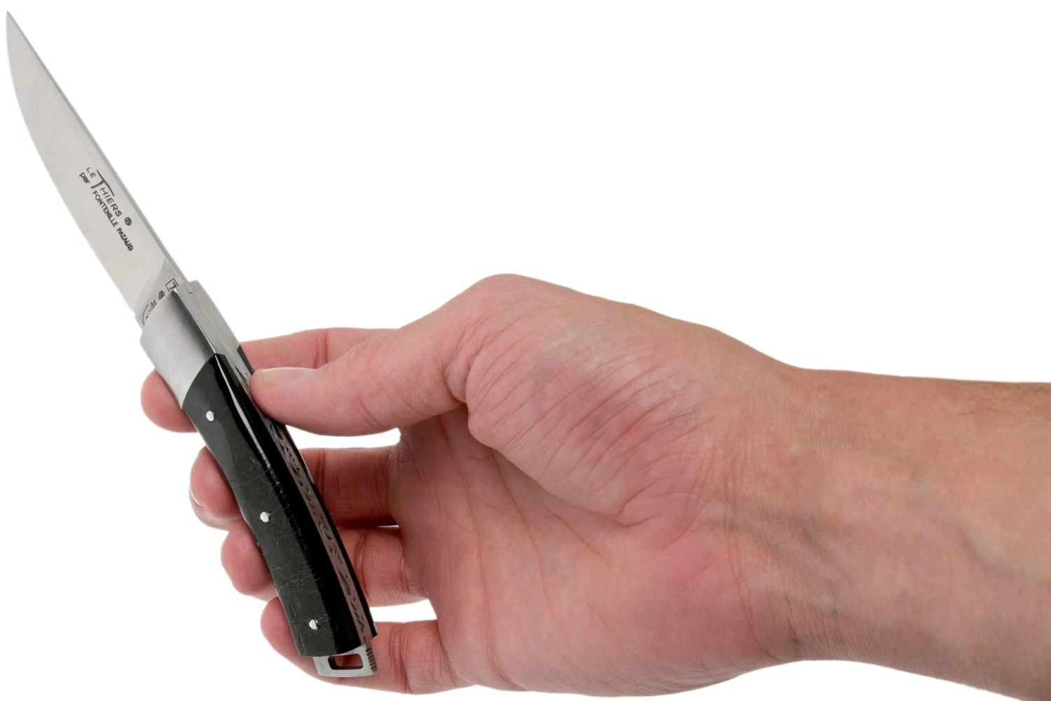 Le Thiers Pocket Cuerno De Búfalo Crudo T8BB Navaja Por Fontenille Pataud 10 Le Thiers Pocket Cuerno De Búfalo Crudo T8BB Navaja Por Fontenille Pataud - Imagen 8