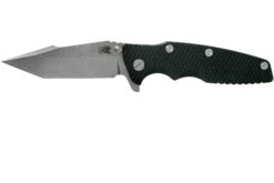 Rick Hinderer Eklipse 3.5” Harpoon Tanto, CPM 20CV, Stonewashed, Black G10 Navaja