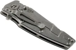 Rick Hinderer Eklipse 3.5” Harpoon Tanto, CPM 20CV, Stonewashed, Black G10 Navaja -Cuchillos Tienda de ventas HRK EK 35 HT SW BK 04 rick hinderer knives