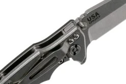 Rick Hinderer Eklipse 3.5” Harpoon Tanto, CPM 20CV, Stonewashed, Black G10 Navaja -Cuchillos Tienda de ventas HRK EK 35 HT SW BK 06 rick hinderer knives