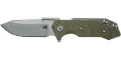 Rick Hinderer Half Track Gen 2, Spearpoint 20CV, OD Green G10, Navaja