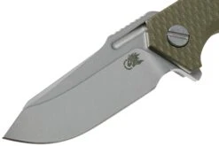 Rick Hinderer Half Track Gen 2, Spearpoint 20CV, OD Green G10, Navaja -Cuchillos Tienda de ventas HRK HALF TRACK SP OD 03 rick hinderer knives