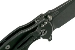 Rick Hinderer Jurassic Slicer Battle Black, Black G10 CPM 20CV Navaja -Cuchillos Tienda de ventas HRK JU SL BBL BK 06 rick hinderer knives