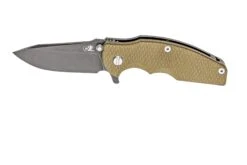 Rick Hinderer Jurassic Spearpoint 20CV Battle Black, Black G10 Navaja