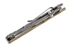 Rick Hinderer Jurassic Spearpoint 20CV Battle Black, Black G10 Navaja -Cuchillos Tienda de ventas HRK JU SP BBL BK 04 rickhinderer