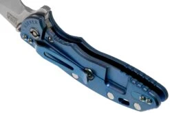 Rick Hinderer XM18 3,5” 20CV Slicer, Blue Ti, Blue-Black G10 Navaja -Cuchillos Tienda de ventas HRK XM18 35 SLSBB B 05 rick hinderer knives