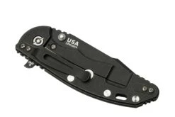 Rick Hinderer XM-18 3.5” Skinny Harpoon Spanto, Battle Black, Black G10, Navaja -Cuchillos Tienda de ventas HRK XM1835 SHP BBL B 04 hinderer