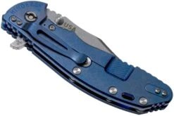 Rick Hinderer XM-24 4” Bowie, CPM 20CV, Stonewashed Blue, Blue Black G10 Navaja -Cuchillos Tienda de ventas HRK XM24 BW SWB BB 04 rick hinderer knives