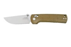 The James Brand The Kline OD Green Stainless Micarta JAKN120127-00 Navaja