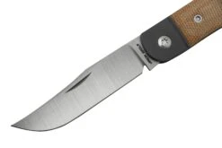Jack Wolf Javelina Jack, JAVEL-01-NAT, Natural Canvas Micarta Navaja Slipjoint -Cuchillos Tienda de ventas JW JAVEL 01 NAT 03 jackwolf