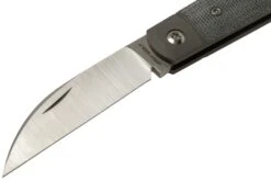 Jack Wolf Laid Back Jack, Black Canvas Micarta LAIDB-01-BLK Navaja Slipjoint -Cuchillos Tienda de ventas JW LAIDB 01 BLK 03 jackwolf