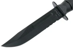 KA-BAR Short 1259 Cuchillo Fijo, Parcialmente Dentado, Funda De Plástico -Cuchillos Tienda de ventas KA1259 03 ka bar