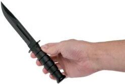 KA-BAR Short 1259 Cuchillo Fijo, Parcialmente Dentado, Funda De Plástico -Cuchillos Tienda de ventas KA1259 06 ka bar